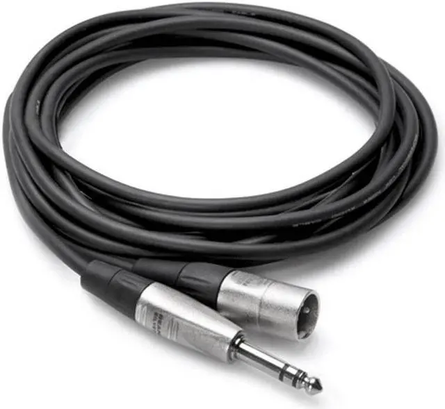 Main image of HOSA HSX-003 Balanced Cable Interconnect - REAN 1/4" TRS to XLR3M - 3 ft