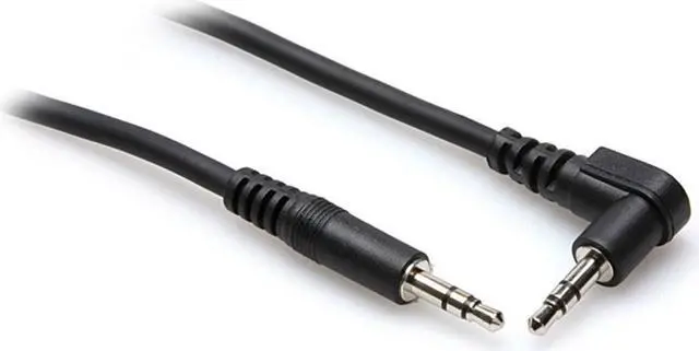 Alt view image 4 of 11 - Hosa CMM-105R 5-Feet Stereo Mini Male to Stereo Angled Mini Male Cable