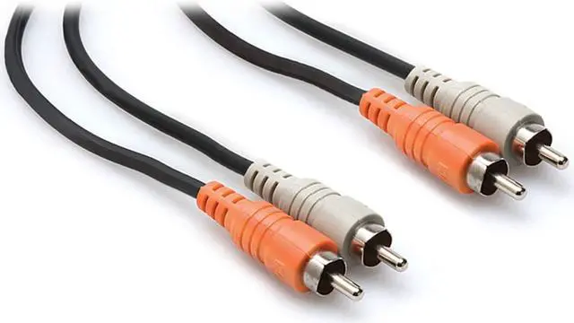 Alt view image 2 of 6 - Hosa 20ft RCA - RCA Male Cable