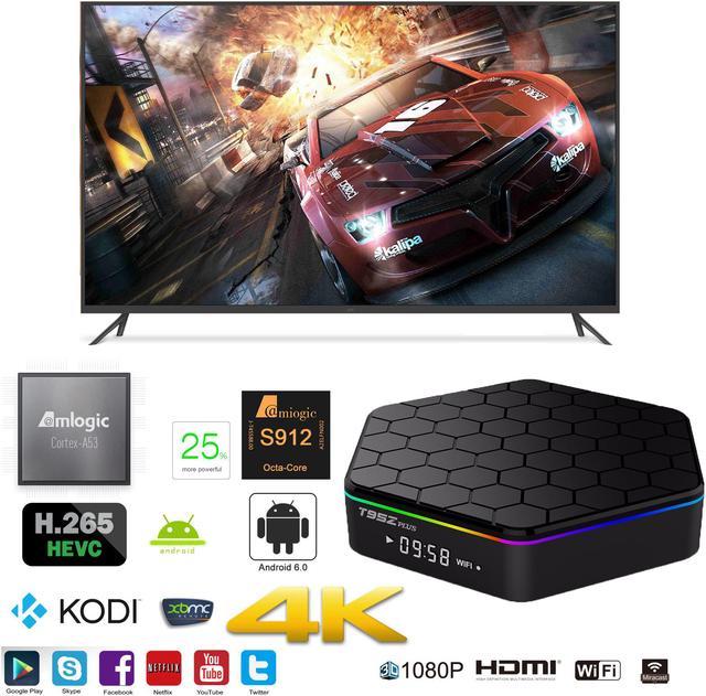 Android TV BOX 4K Ultra HD.