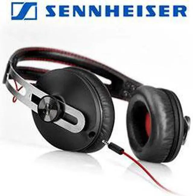 Alt view image 3 of 5 - Sennheiser Momentum Over-Ear Headphones-Black
