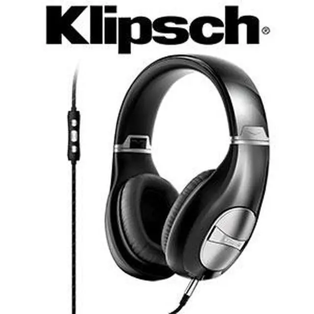 Alt view image 2 of 5 - Klipsch STATUS Over-Ear Headphones with Remote + Mic (Black)