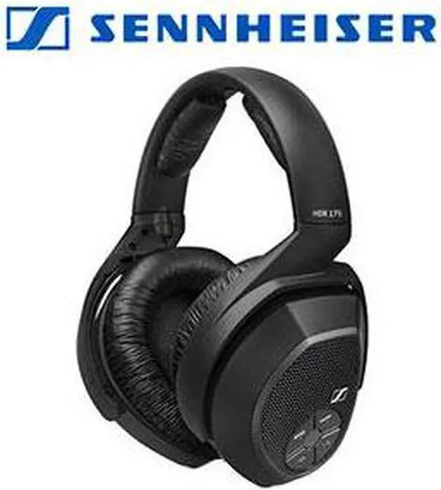 Alt view image 3 of 20 - Sennheiser RS 175 Black HDR 175 Yes Connector Circumaural Headphone/Headset