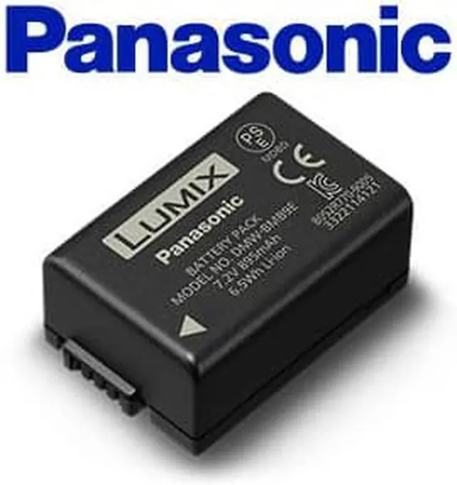 Alt view image 2 of 8 - Panasonic DMW-BMB9 Rechargeable Lithium-Ion Battery for Select Panasonic Camera