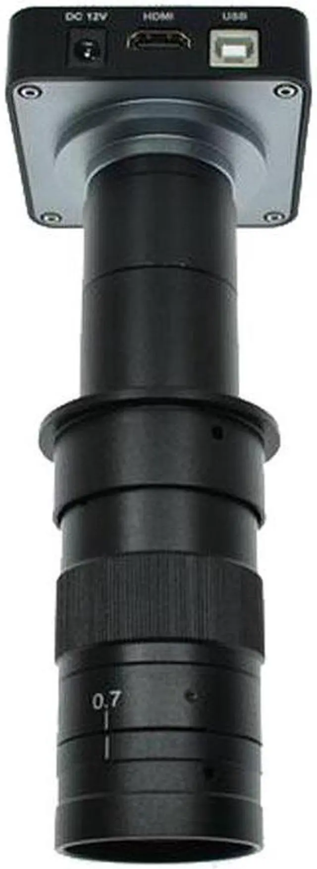 Main image of HD 21MP 2K 1080P 60fps Industrial Camera HDMI USB Simultaneous Output Microscope Magnifier TF Storage & 180X Zoom C-mount Lens For Phone Motherboard Repair