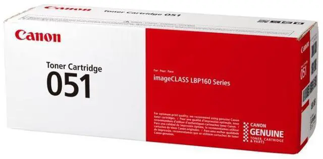 Alt view image 7 of 13 - Canon 2168C001 Toner Cartridge 051 for imageCLASS LBP160 Series Printer