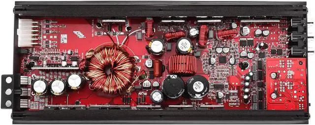 Alt view image 5 of 13 - Skar Audio SK-M9005D Compact Full-Range 900W RMS Class D MOSFET 5 Channel Car Amplifier