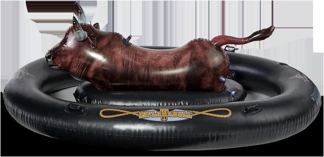 Alt view image 3 of 11 - Intex PBR Inflatabull Bull-Riding Giant Inflatable Swimming Pool Lake Fun Float