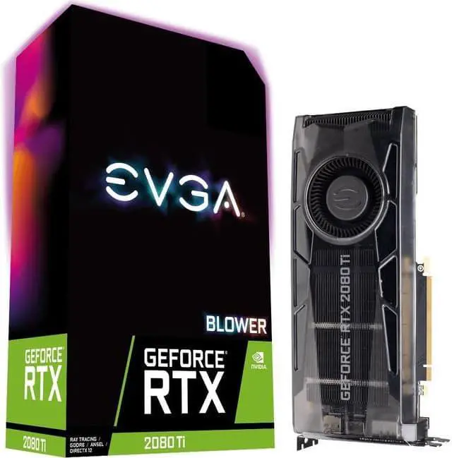 Alt view image 4 of 4 - EVGA GeForce RTX 2080 Ti GAMING 11GB GDDR6 HDMI/3 x DisplayPort/USB Type-C PCI-Express Video Card