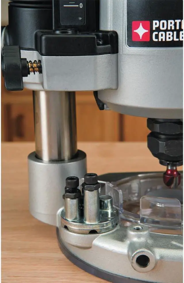 Alt view image 5 of 7 - Porter-Cable 893PK 2 1/4 Peak HP Multi-Base Router Kit