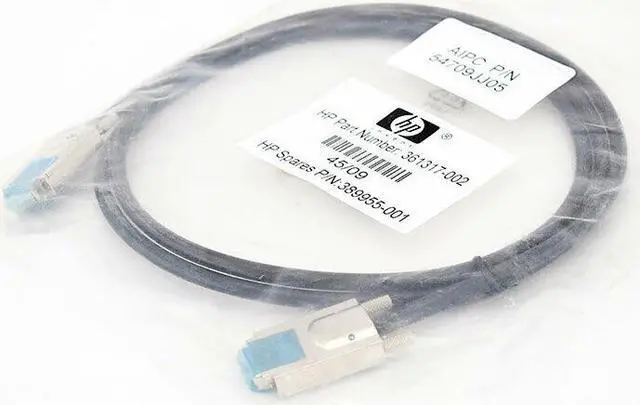Main image of NEW HP 361317-002 Amphenol 2m External SAS Cable/Cord 54709JJ05 389955-001