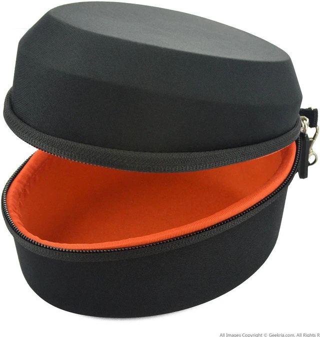 Alt view image 2 of 8 - Geekria Hard Shell Carrying Case / Bag For Howard Leight Impact Sport OD Electric Earmuff / Headset / Headphones, with Mesh Pocket for Accessories