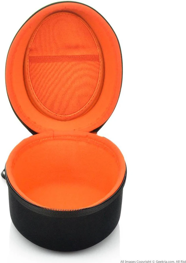 Alt view image 3 of 8 - Geekria Hard Shell Carrying Case / Bag For Howard Leight Impact Sport OD Electric Earmuff / Headset / Headphones, with Mesh Pocket for Accessories