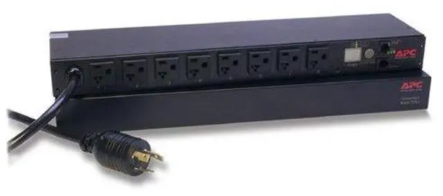 Alt view image 2 of 5 - Apc By Schneider Electric Rack Pdu Switched 1U 20A 120V (8)5-20
