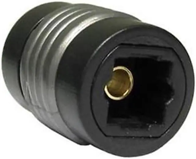 Alt view image 3 of 3 - Toslink Digital Optical, Female to Female, Audio Adapter