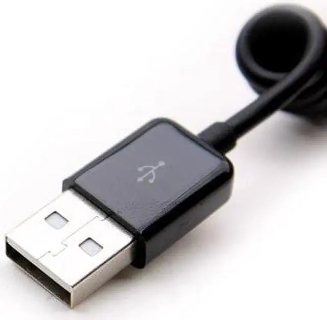 Alt view image 5 of 7 - Spiral Coiled USB A male  to A female  adapter adaptor Cable 1M 3FT