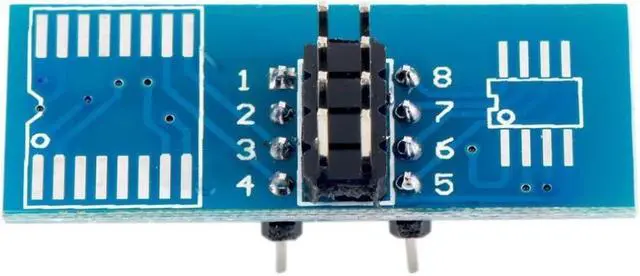 Alt view image 3 of 4 - High Quality SOIC8 SOP8 Test Clip For EEPROM 93CXX/25CXX/24CXX in-circuit Programming On USB Programmer TL866CS TL866A EZP2010