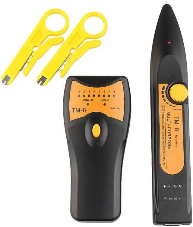 Main image of TM-8 RJ11 RJ45 Cat5 Cat6 Telephone LAN Network Cable Tester Detector Wire Tracker Tracer Toner Ethernet Line Finder