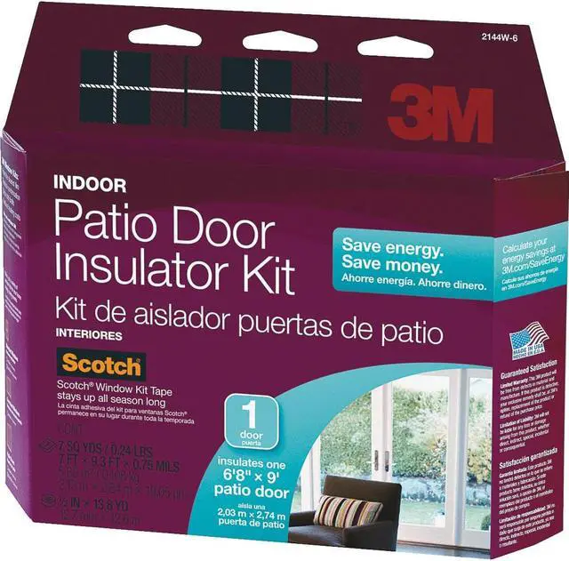 Main image of 3m Interior Patio Door Insulator Kit  2144W-6