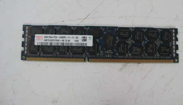 Alt view image 2 of 4 - Lot of 4 Hynix 8GB 2Rx4 PC3-12800R HMT31GR7CFR4C-PB RAM (32GB)