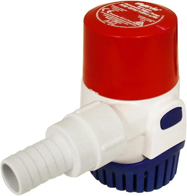 Alt view image 13 of 15 - Rule 500 Gph Electronic Sensing 12V Bilge Pump