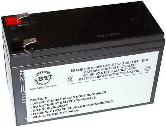 Alt view image 6 of 13 - BATTERY TECHNOLOGY - SLA RBC2-SLA2-BTI RBC2 REPLACEMENT UPS BATTERY