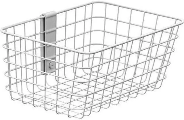 Alt view image 4 of 14 - Ergotron 98-136-216 Small - Mounting Component (Wire Basket) - White - Cart Mountable