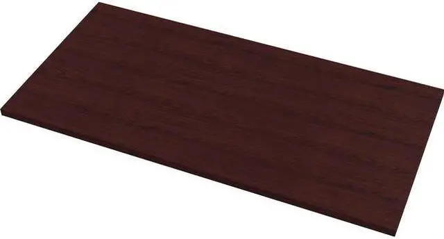 Alt view image 3 of 8 - Fellowes Levado Laminate Table Top (Top Only) 60w x 30d Mahogany 9650501
