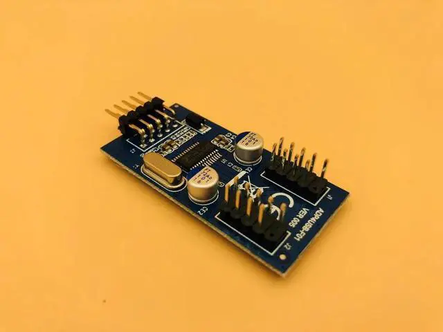 Alt view image 2 of 6 - 9pin Male 1 to 2 or 4 Female Extension Cable Card USB header Desktop 9Pin USB HUB USB 2.0 9 pin Connector Adapter Port Multilier