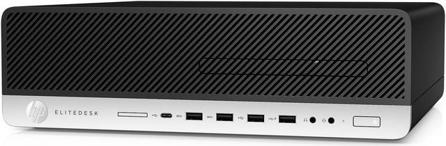 Alt view image 5 of 5 - HP EliteDesk 800 G3 Small Form Desktop, Intel Core 7th Gen i5 7500 3.4Ghz, 32GB DDR4 RAM, 512GB SSD Hard Drive, USB Type C, Windows 10