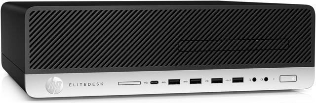 Alt view image 4 of 5 - HP EliteDesk 800 G3 Small Form Desktop, Intel Core 7th Gen i5 7500 3.4Ghz, 32GB DDR4 RAM, 512GB SSD Hard Drive, USB Type C, Windows 10