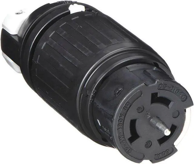 Main image of HUBBELL WIRING DEVICE-KELLEMS CS8164C Locking Connector, Non-NEMA, 50 A, 480V