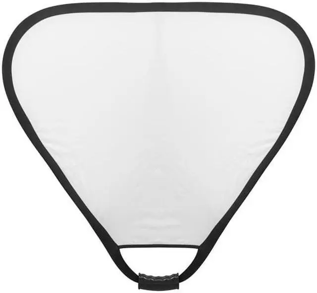 Alt view image 5 of 12 - Glow 5-in-1 Collapsible Triangle Reflector with Handle (30") #TCR18-30