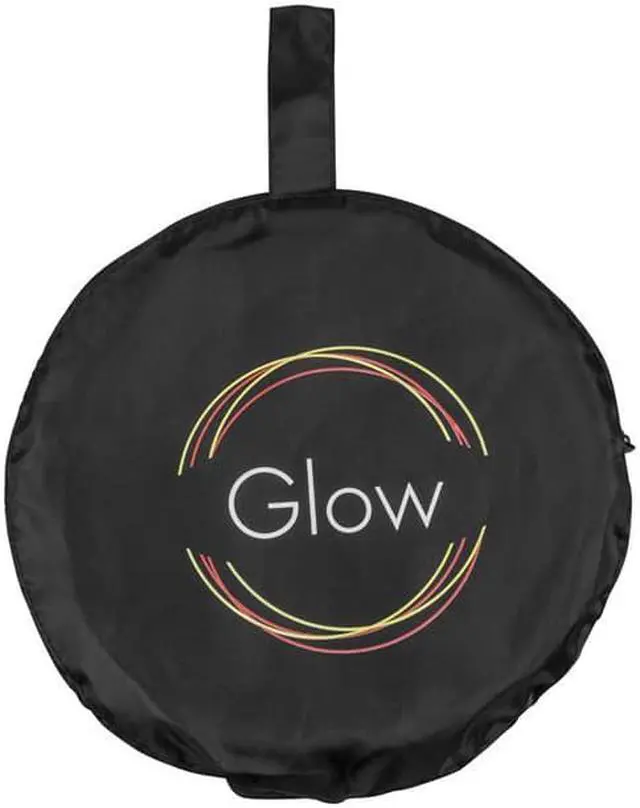 Alt view image 4 of 12 - Glow 5-in-1 Collapsible Triangle Reflector with Handle (30") #TCR18-30