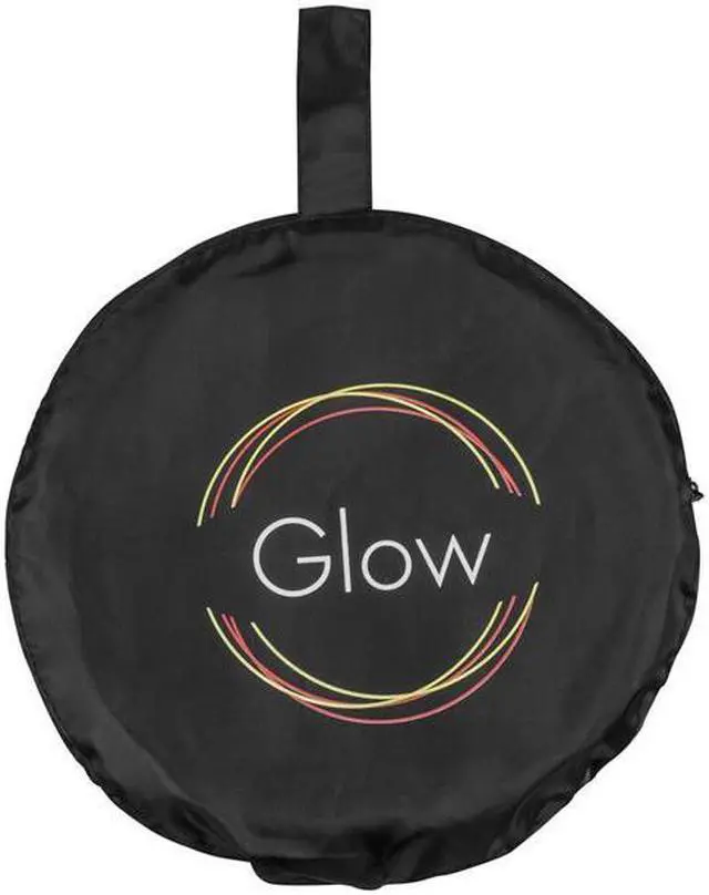 Alt view image 4 of 12 - Glow 5-in-1 Collapsible Triangle Reflector with Handle (18") #TCR18-51
