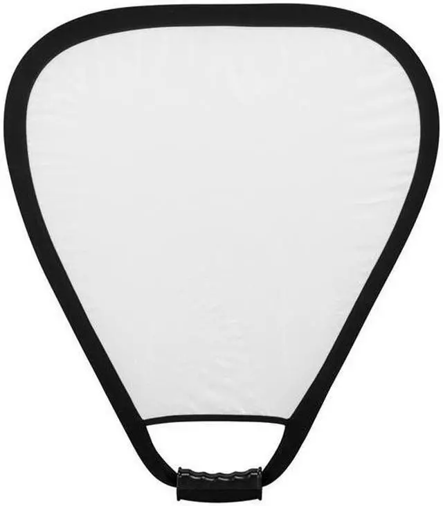 Alt view image 5 of 12 - Glow 5-in-1 Collapsible Triangle Reflector with Handle (18") #TCR18-51