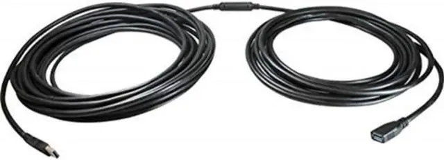 Main image of Comprehensive USB3-AMF-25PROAP 25 ft. Black Pro AV/IT Plenum Active USB 3.0 A Male to Female Extension Cables with Booster