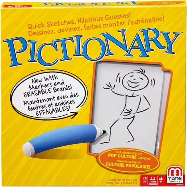 Alt view image 20 of 20 - Pictionary Party Game