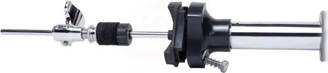 Alt view image 5 of 7 - Remote Hi Hat Stand with Foot Pedal by GRIFFIN | Drummers Cable Auxiliary Cymbal High Hat Percussion Hardware with Drum Key | Heavy Duty Sturdy HiHat Holder | All Metal Construction Mount Complete Kit