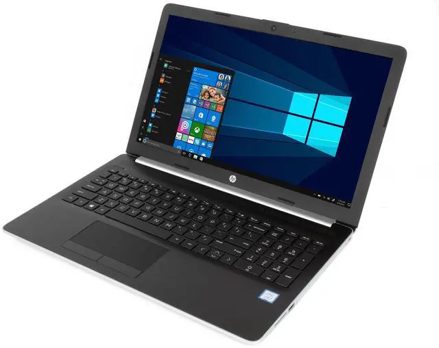 Alt view image 4 of 7 - HP 15 Notebook, 15.6" HD Touch Display, Intel Core i5-8250U Quad-core up to 3.4GHz, 8GB RAM, 256GB SSD NVMe, HDMI, LAN, DVD+/-RW, Windows 10 Pro