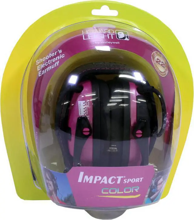 Main image of HOWARD LEIGHT R-02523 HOWARD LEIGHT R-02523 Impact Sport Pink Electronic Earmuff