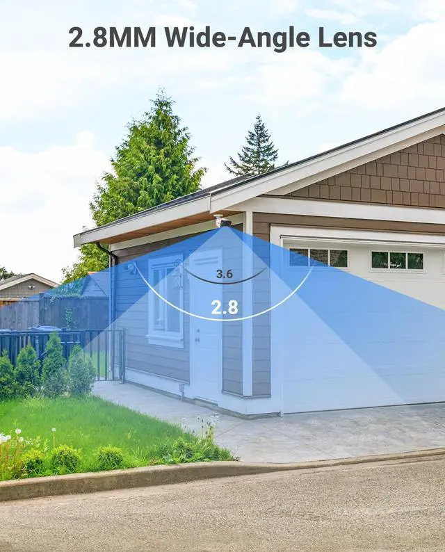 Alt view image 3 of 7 - ANNKE Bullet 5MP PoE IP Security Camera Super HD H.265+ CCTV Internet Camera with ONVIF & RTSP 100 ft EXIR 2.0 Night Vision Support 256 GB TF Card, Smart Motion Alerts, Built-in Microphone