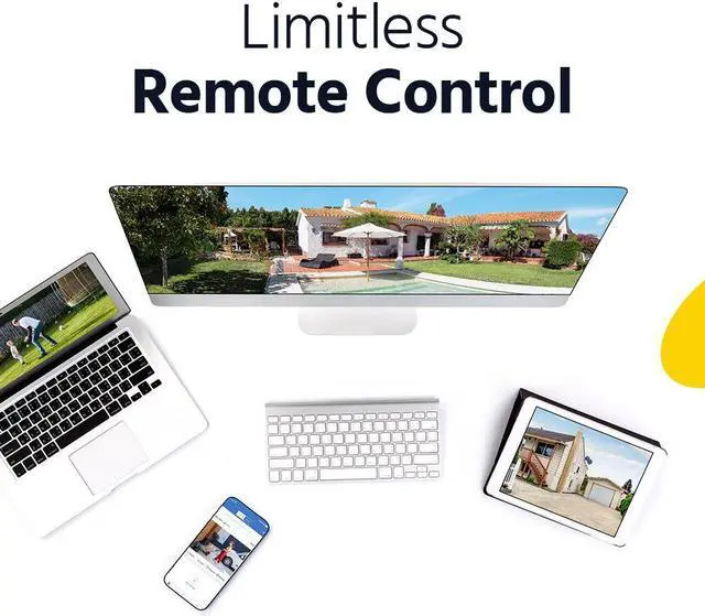 Alt view image 5 of 7 - ANNKE H.265+ Wireless Security Camera System with Built In Microphone and Speaker, 8CH WIFI 3K NVR and 6Pcs 5MP Outdoor WiFi Cameras for Recording and Remote View, 100ft Night, NO HDD