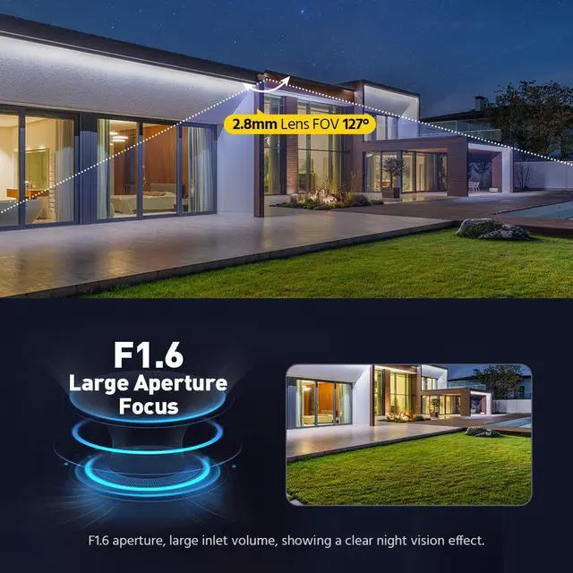 Alt view image 2 of 7 - ANNKE 4K Security Camera System, 8CH 8MP AI DVR with Human & Vehicle Detection, 4TB HDD and 8x4K IP67 Bullet Home & Surveillance Cameras, Easy Remote View, Smart Dual Light 0TB HDD 4TB HDD