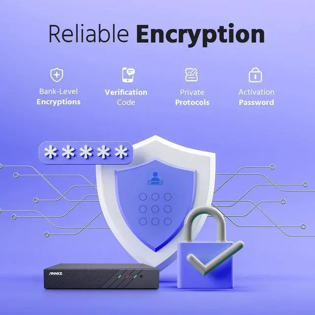 Alt view image 6 of 7 - ANNKE 6MP PoE NVR with 1TB HDD Pre-Installed, H.265+ 8CH Surveillance Netword Video Recorder Supports Up to 8X 6MP/5MP/4MP/1080P IP Camera, 24/7 Recording, Power Over Ethernet, Easy Remote Access