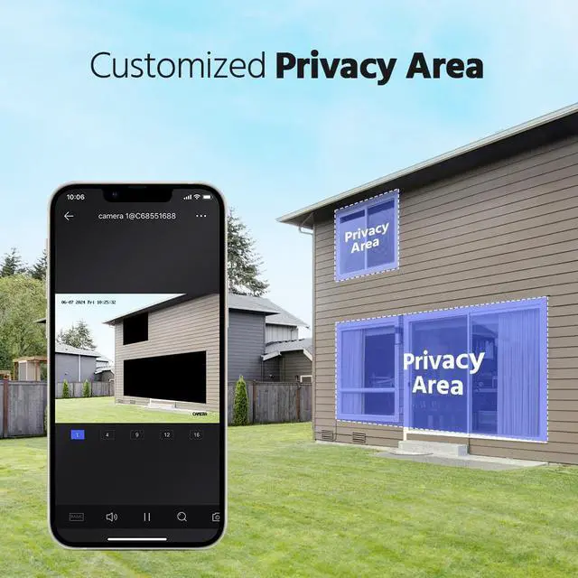 Alt view image 5 of 7 - ANNKE 3K 5MP H.265+ Security CCTV Digital Video Recorder with AI Human/Vehicle Detection, 8CH Hybrid 5-in-1 DVR for Surveillance Camera, Supports 8CH Analog and 2CH IP Cameras, Remote Access (No HDD)