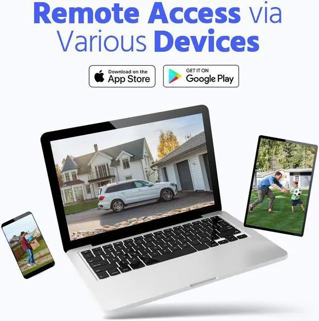 Alt view image 7 of 7 - ANNKE New AC500 IP PoE Camera - 3K Ultra HD, Color Night Vision with Spotlight, IP67 Outdoor Bullet Surveillance Camera with Person Vehicle Detection, for Home Business Security