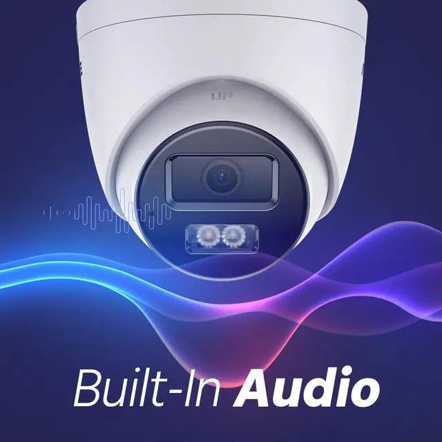 Alt view image 4 of 7 - ANNKE 3K PoE Security Camera, Outdoor Turret Surveillance Wired Cameras for Home Security, AI Human/Vehicle Detection, Smart Dual Light, Color Night Vision, 120 dB WDR, 2.8mm Lens, Built-in Mic