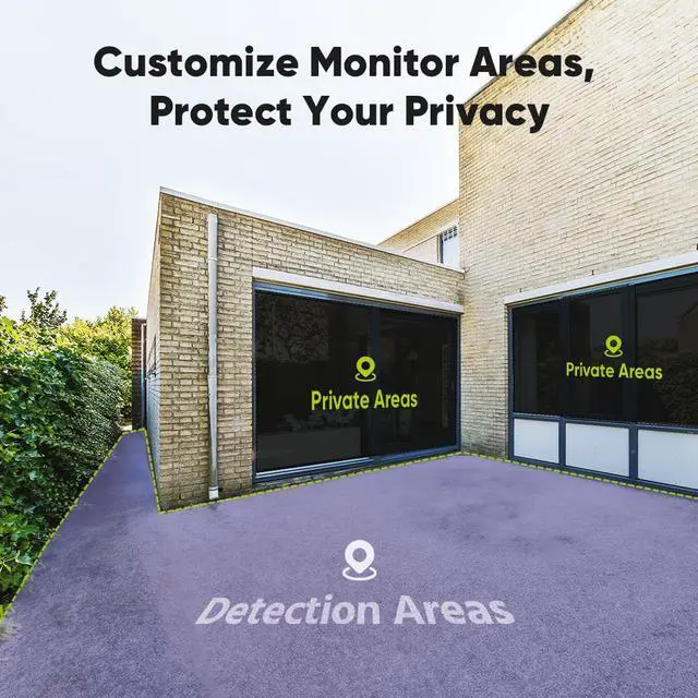 Alt view image 5 of 7 - SANNCE 8CH 1080P Wired Home Surveillance Security Camera System DVR Recorder, Remote Viewing, 24/7 Record, Human Detection, Standalone DVR Video Recorder CCTV Support 5-in-1 CVBS/AHD/TVI/CVI/IP, 2TB H