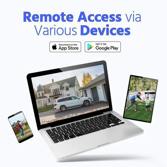 Alt view image 5 of 7 - ANNKE 3K IP 4PCS Camera, H.265+ 5MP Dome PoE Camera, AI Human Vehicle Detection, Outdoor Security Camera w/Audio, 100 FT EXIR 2.0 Night Vision, Smart Dual Light, Built-in microphone, IP67